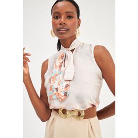 Sateen STN139KBL1082 Bej Kadın Bluz