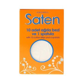 Saten 10'lu Ağda Bezi + Spatula