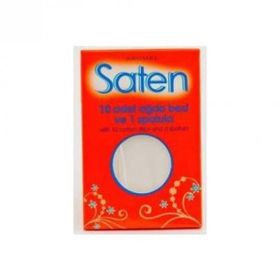 Saten 10'lu Ağda Bezi + Spatula