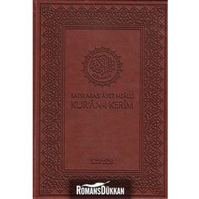 SATIR ARASI AYET MEALLI KUR'AN-I KERIM (KUTULU) - KOMISYON