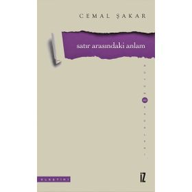Satır Arasındaki Anlam - Cemal Şakar