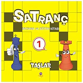 SATRANÇ 1 BOYAMA VE EĞITIM KITABI - GENEL