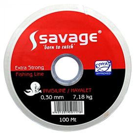 Savage 0,30 mm 100 mt Hayalet Makara Misina