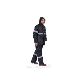 Savage 11010 Lacivert-Fosforlu Imperteks Takım Yağmurluk