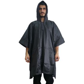 Savage 11015 Siyah Panço Yağmurluk