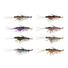 Savage 9 cm 7 gr Gear 3D Shrimp Weedless Silikon Karides