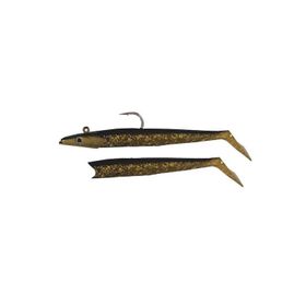 Savage Gear 12.5 cm 23 gr Brown Gold Flake Jig Sandeel