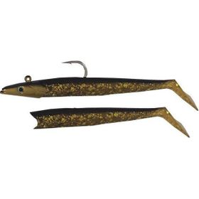 Savage Gear 12.5 cm 23 gr Brown Gold Flake Jig Sandeel