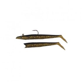 Savage Gear 12.5 cm 23 gr Brown Gold Flake Jig Sandeel