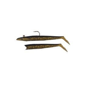 Savage Gear 12.5 cm 23 gr Brown Gold Flake Jig Sandeel