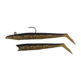 Savage Gear 12.5 cm 23 gr Brown Gold Flake Jig Sandeel