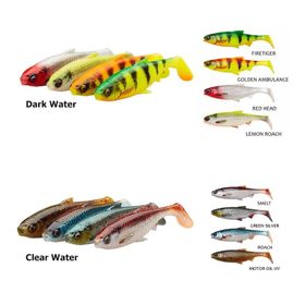Savage Gear 12 cm 17 g 4 Adet 3D River Roach Dark Water Mix
