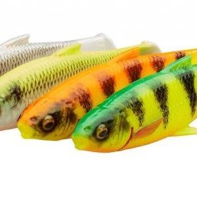 Savage Gear 12 cm 17 g 4 Adet 3D River Roach Dark Water Mix