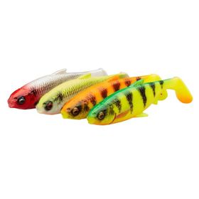 Savage Gear 12 cm 17 g 4 Adet 3D River Roach Dark Water Mix