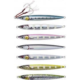 Savage Gear 17 cm 150 gr 3D Slim Minnow Zebra Glow PHP Jig Yem