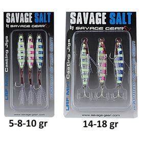 Savage Gear 3 Adet Turkish Zebra Mix Psycho Sprat LRF Jig