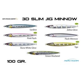 Savage Gear 3D Jig Minnow 100 gr 15 cm Suni Yem