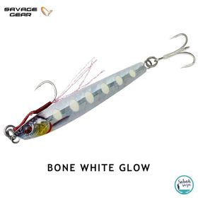 Savage Gear 3d Jig Minnow 40 gr Jig Bone White Glow Suni Yem