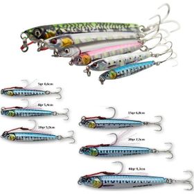 Savage Gear 3d Jig Minnow 40 gr Jig Bone White Glow Suni Yem