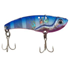 Savage Gear 3D Minnow VİB Blade 3.5 cm 4 gr Jig Blue Pink Zebra Suni Yem
