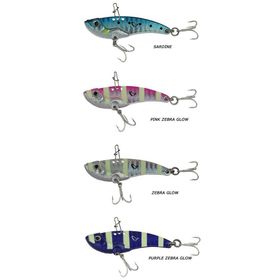 Savage Gear 3D Minnow VİB Blade 5.5 cm 14.5 gr Jig Blue Pink Zebra Suni Yem