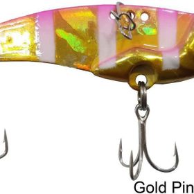 Savage Gear 3D Minnow VİB Blade 5.5 cm 14.5 gr Jig Gold Pink Zebra Suni Yem
