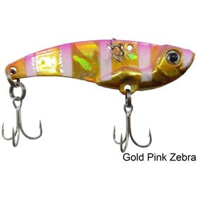 Savage Gear 3D Minnow VİB Blade 5.5 cm 14.5 gr Jig Gold Pink Zebra Suni Yem