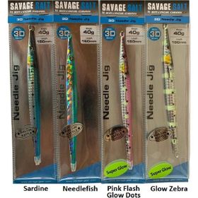 Savage Gear 3D Needle Jig 40 gr 15 cm Sardine Suni Yem