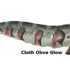 Savage Gear 3D Shirimp Egi Jig Cloth Olive Glow 9 cm 23 gr Suni Yem