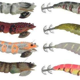 Savage Gear 3D Shirimp Egi Jig Naked Reb Lobster 7.5 cm 14 gr Suni Yem