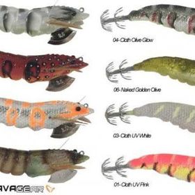 Savage Gear 3D Shrimp Egi Jig 7,5 cm 14 gr Kalamar Zokası