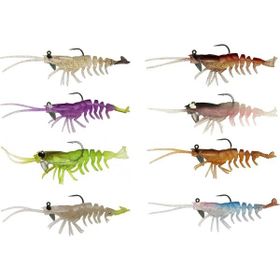 Savage Gear 3D Shrimp RTF 9 cm 7 gr 2 Adet Ghost Suni Yem