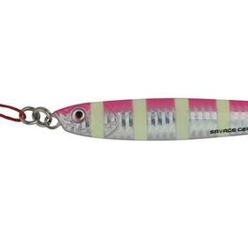 Savage Gear 3D Slim Minnow 10 gr 5.9 cm Jig Pink Zebra Glow Suni Yem