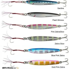 Savage Gear 3D Slim Minnow 10 gr 5.9 cm Jig Pink Zebra Glow Suni Yem