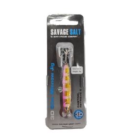 Savage Gear 3D Slim Minnow 10 gr Jig Gold Pink Zebra Suni Yem