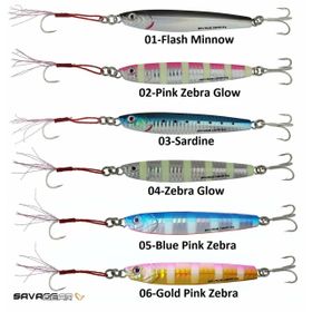 Savage Gear 3D Slim Minnow 20 gr 7.5 cm Flash Jig Yem