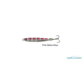 Savage Gear 3D Slim Minnow 5 gr Jig Pink Zebra Glow Suni Yem