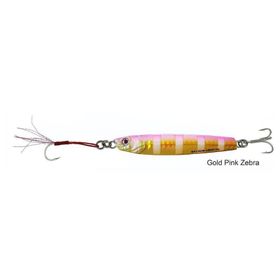 Savage Gear 3D Slim Minnow 8 gr 5.4 cm Jig Gold Pink Zebra Suni Yem
