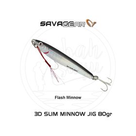Savage Gear 3d Slim Minnow 80 gr Jig Flash Minnow Suni Yem
