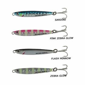 Savage Gear 3d Slim Minnow Jig 5 gr 4.6 cm Zebra Glow Olta İğnesi