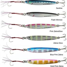 Savage Gear 3d Slim Minnow Jig 5 gr 4.6 cm Zebra Glow Olta İğnesi