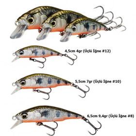 Savage Gear 3D Sticklebait Twitch 5.5 cm 7 gr Suni Yem