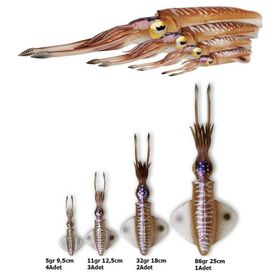 Savage Gear 3D Swim Squid 18 cm 32 gr 2 Adet Silikon Yem