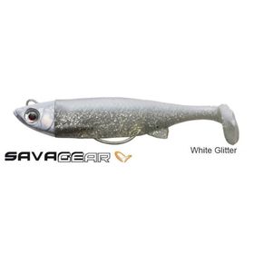 Savage Gear 3D TPE Minnow 10 cm 23 gr White Glitter Suni Yem