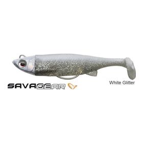 Savage Gear 3D TPE Minnow 13 cm 42 gr White Glitter Suni Yem