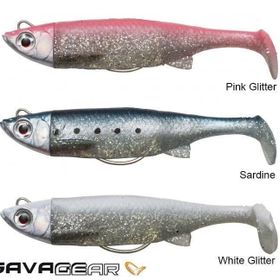 Savage Gear 3D Tpe Minnow 8 cm 11 gr White Glitter Suni Yem