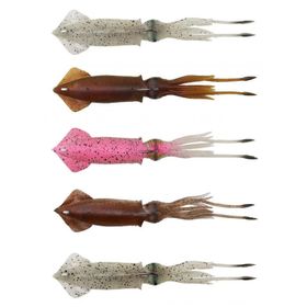 Savage Gear 3D TPE Swim Squid 125 mm 25 gr 2 Adet Brown UV Suni Yem