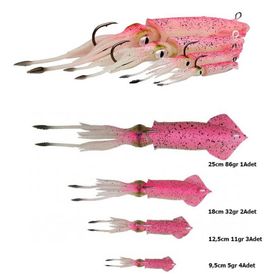 Savage Gear 3D TPE Swim Squid 9,5 cm 10 gr 2 Adet Silikon Yem