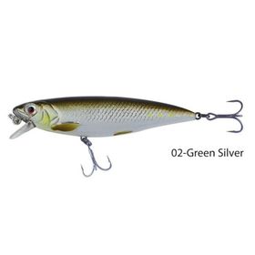 Savage Gear 3D Twitch Minnow 6.6 cm 6 gr 02 Green Silver Suni Yem