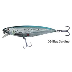 Savage Gear 3D Twitch Minnow 8 cm 8.5 gr 05 Blue Sardine Suni Yem
